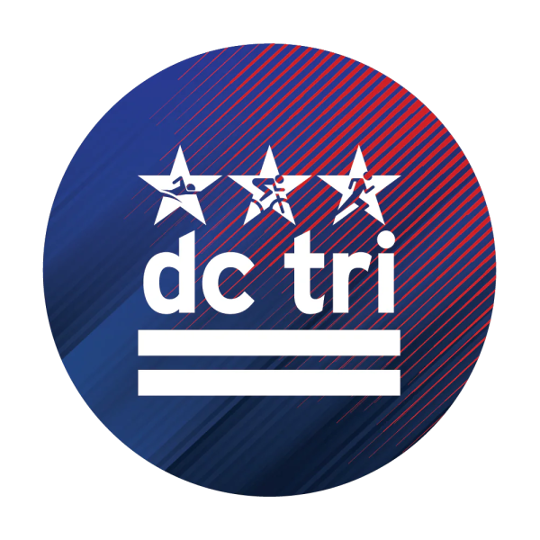 DC TRIATHLON STICKER